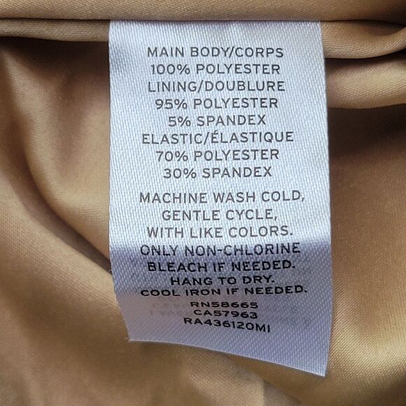 Rachel Parcell S Animal Print Smocked Ruffle Long Sleeve Baby Dress 852 - Picture 7 of 11